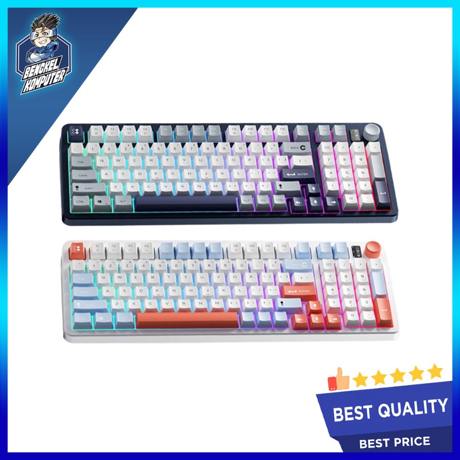 KEYBOARD GAMING GAMEN GK300 WHITE / DARK BLUE