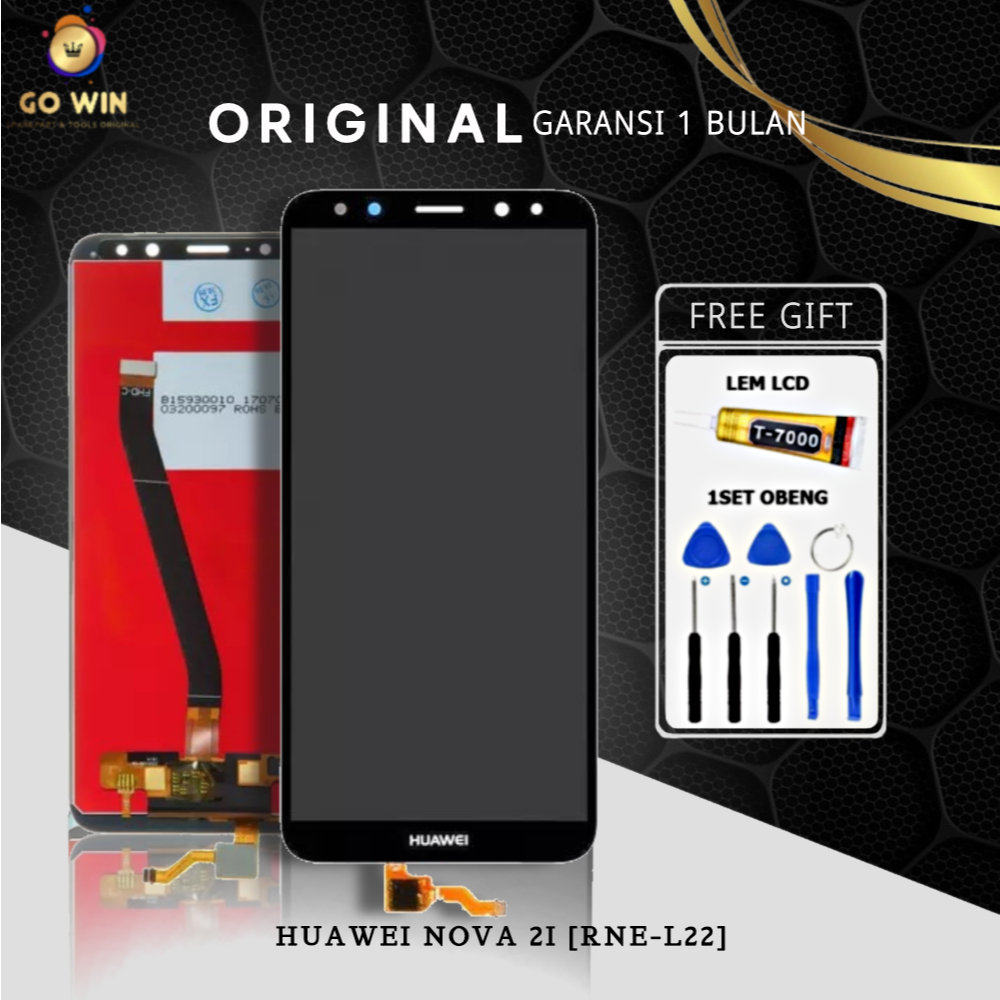 ORIGINAL LCD HUAWEI NOVA 2I [RNE-L22] FULLSET TOUCHSCREEN