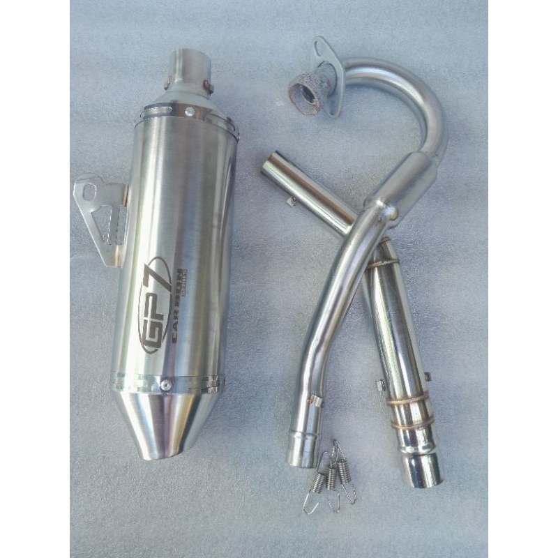1 set knalpot racing GP7  crf 150l,crf230,xr200,xr 150 muffler pipe klx 150 s l g bf  norifumi_fmf f