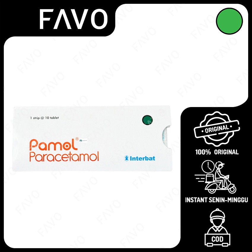 Pamol Paracetamol - 10 Tablet