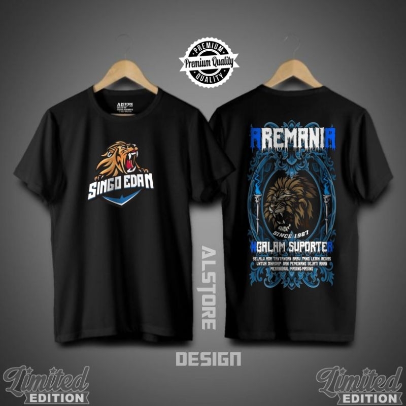 T-SHIRT AREMANIA KAOS DISTRO PREMIUM ORIGINAL CATTON