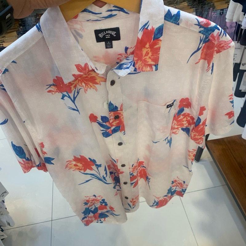 Kemeja Pria Billabong Original Sundays Fog New