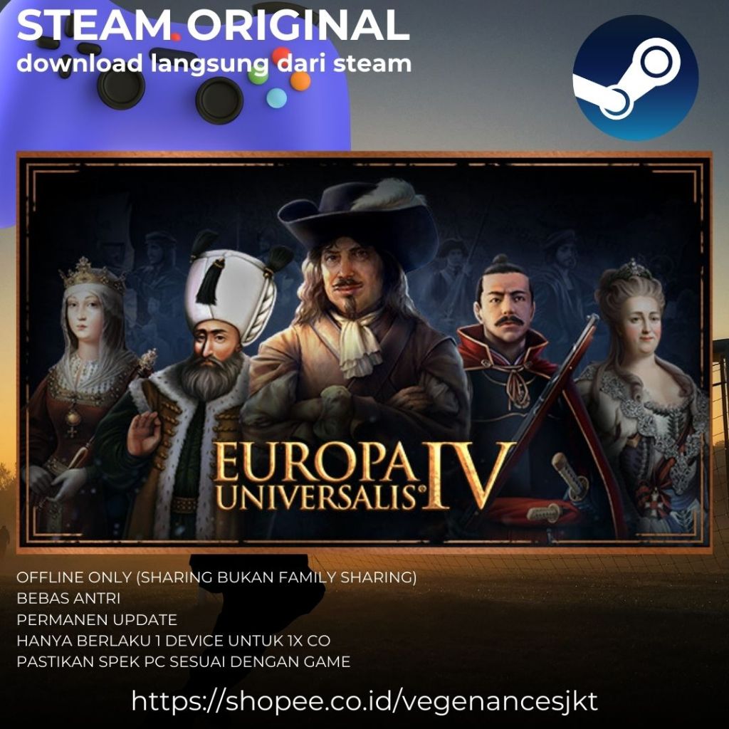 Europa Universalis IV PC Game Sharing Original + Latest Update