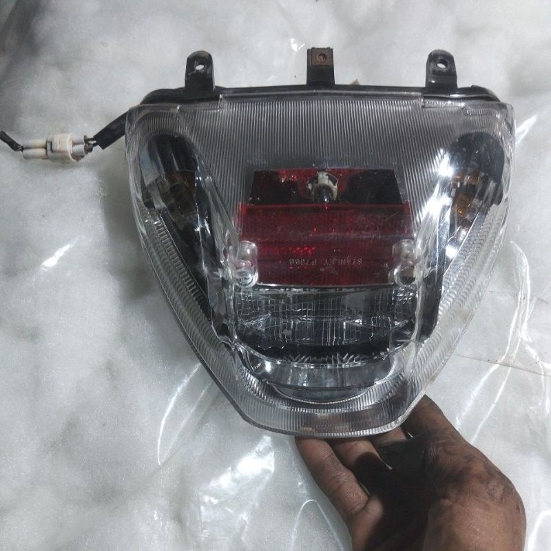 Stoplamp Lampu Belakang Skywave Original Stanley Second Kabel