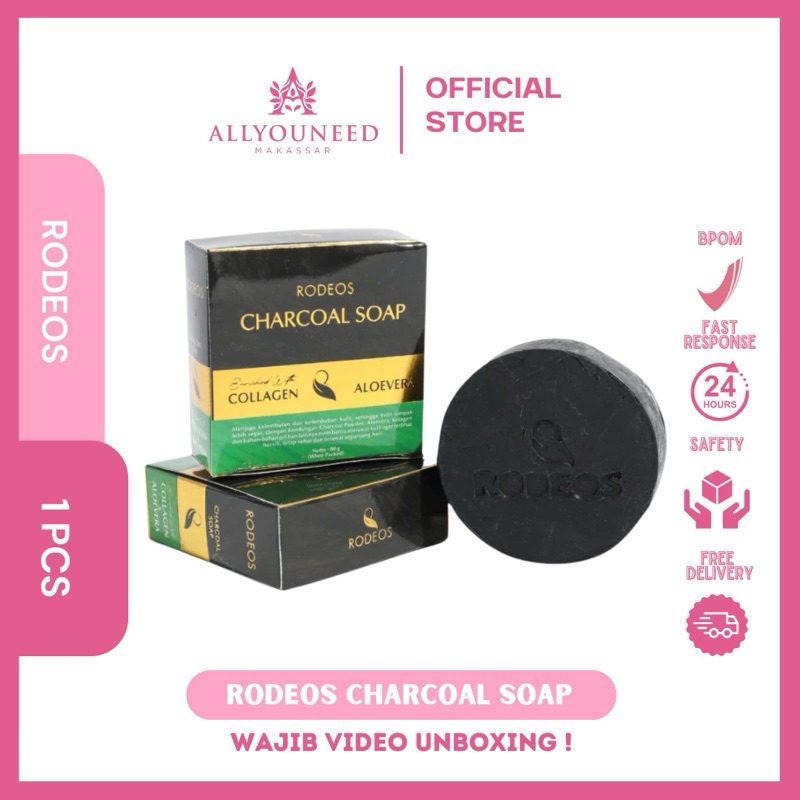 RODEOS Charcoal Soap