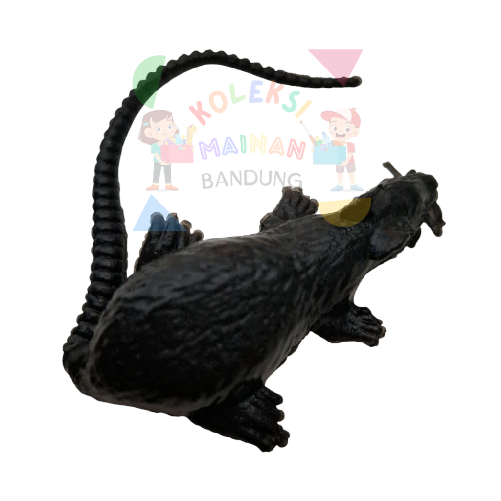 Koleksi mainan tikus prank sticky jelli hitam mainan animal karet dekorasi mainan prank