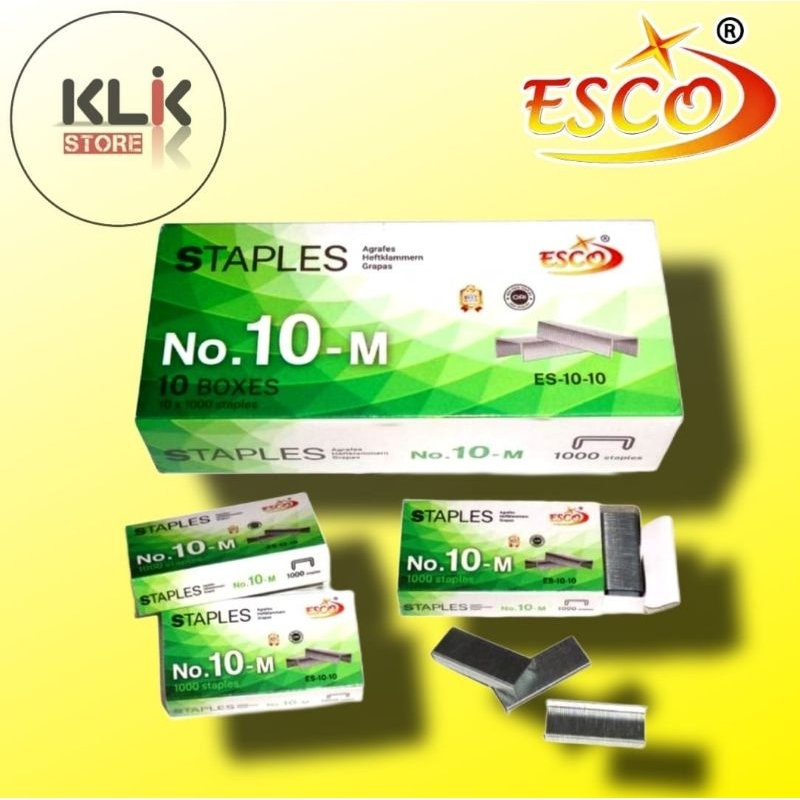 

Isi Staples Esco No 10 / Reffil Jepretan Ukuran Standar Normal