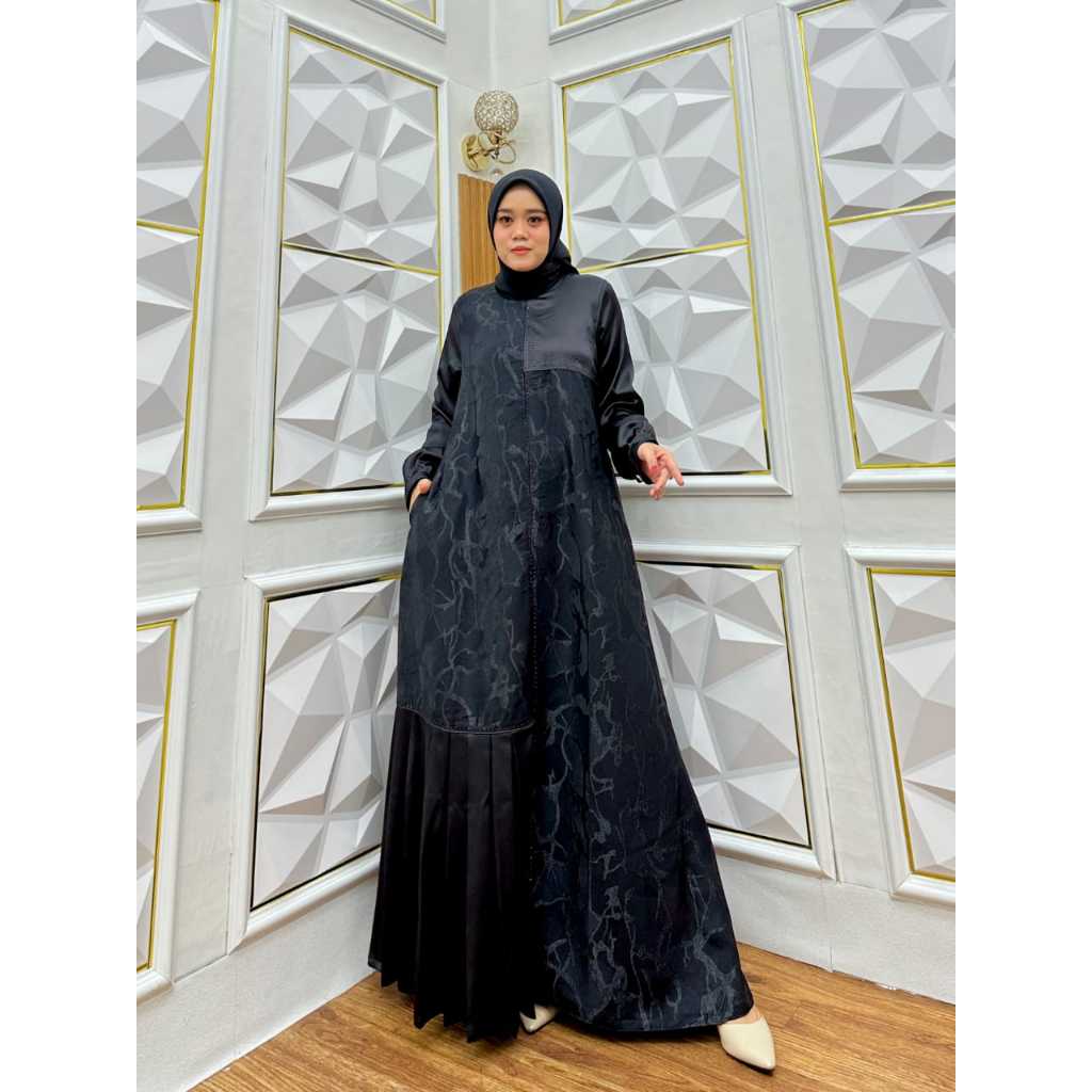 ABAYA GAMIS JET BLACK