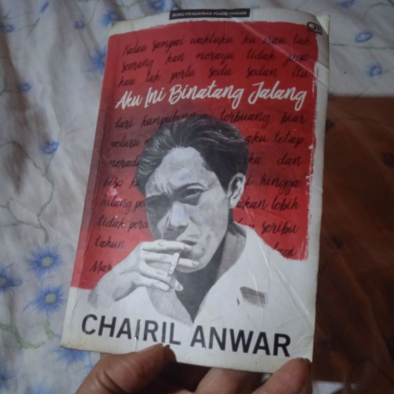 buku Chairil Anwar Aku ini binatang jalang buku original jadul