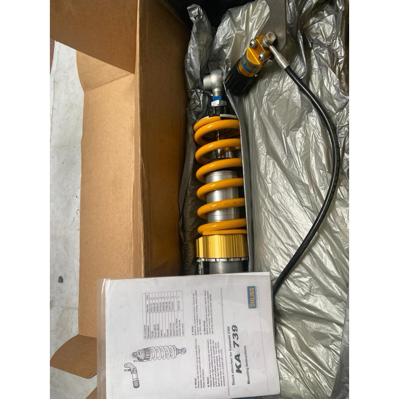 Shock ohlins ttx ka739 kawasaki z900