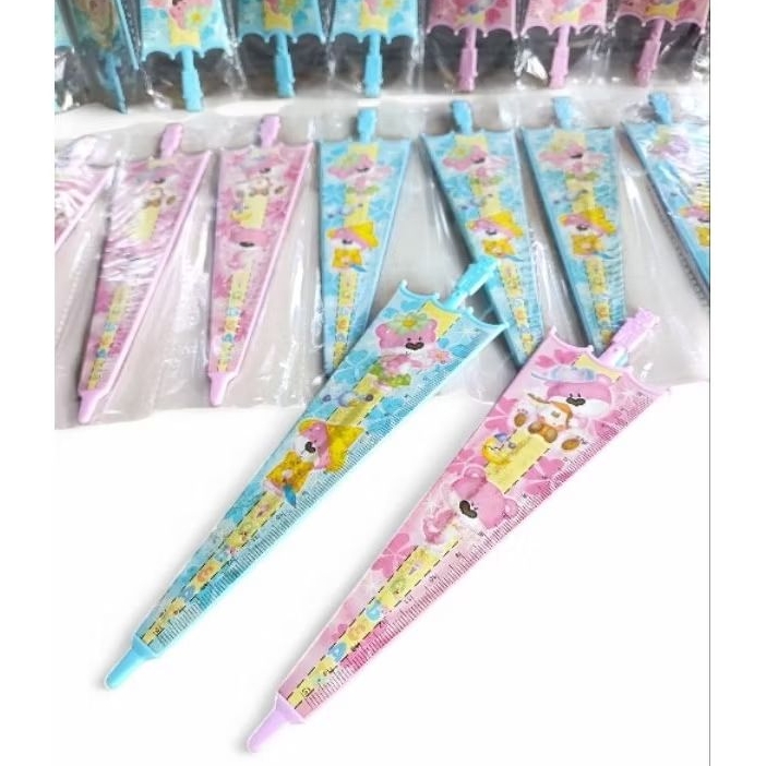 

(12 pcs) Penggaris model payung 15cm isi 12pcs/1 lusin/1 renceng