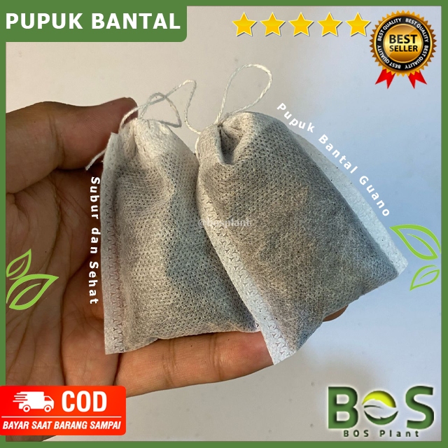 Bosplant - Pupuk Bantal Guano Pupuk Bantal Anggrek asli Kalelawar 5 pcs