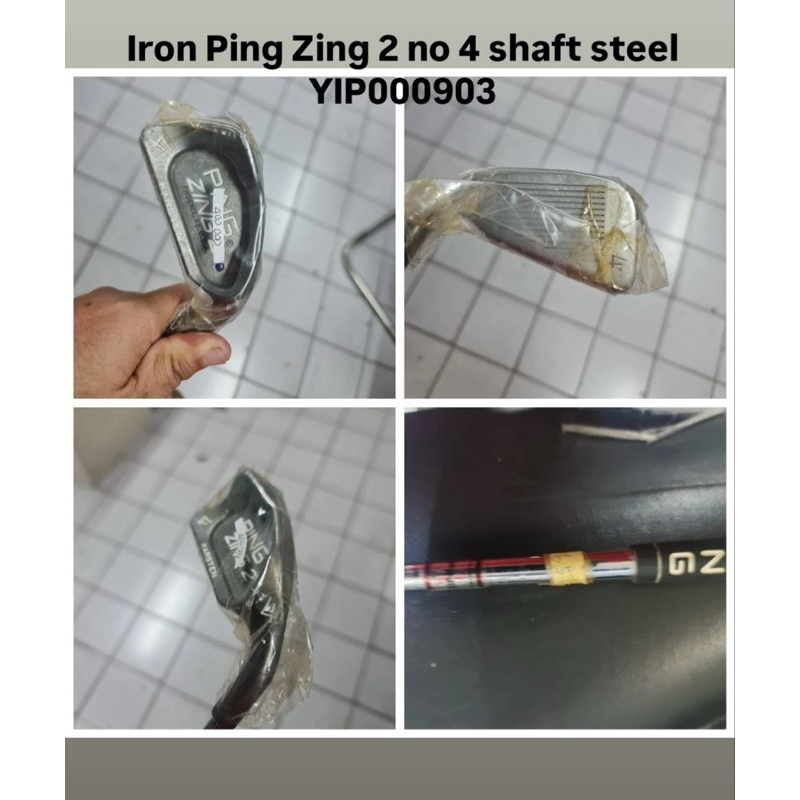 Stik golf Iron no 4 Ping Zing 2  Shaft steel / Honma shaft graphite Bekas second