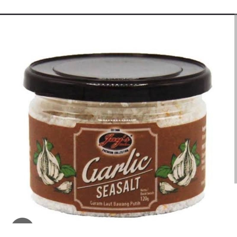 

Jays Sea Salt 120 Gram ( Garam Laut )