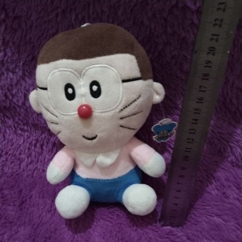 boneka nobita bj pink