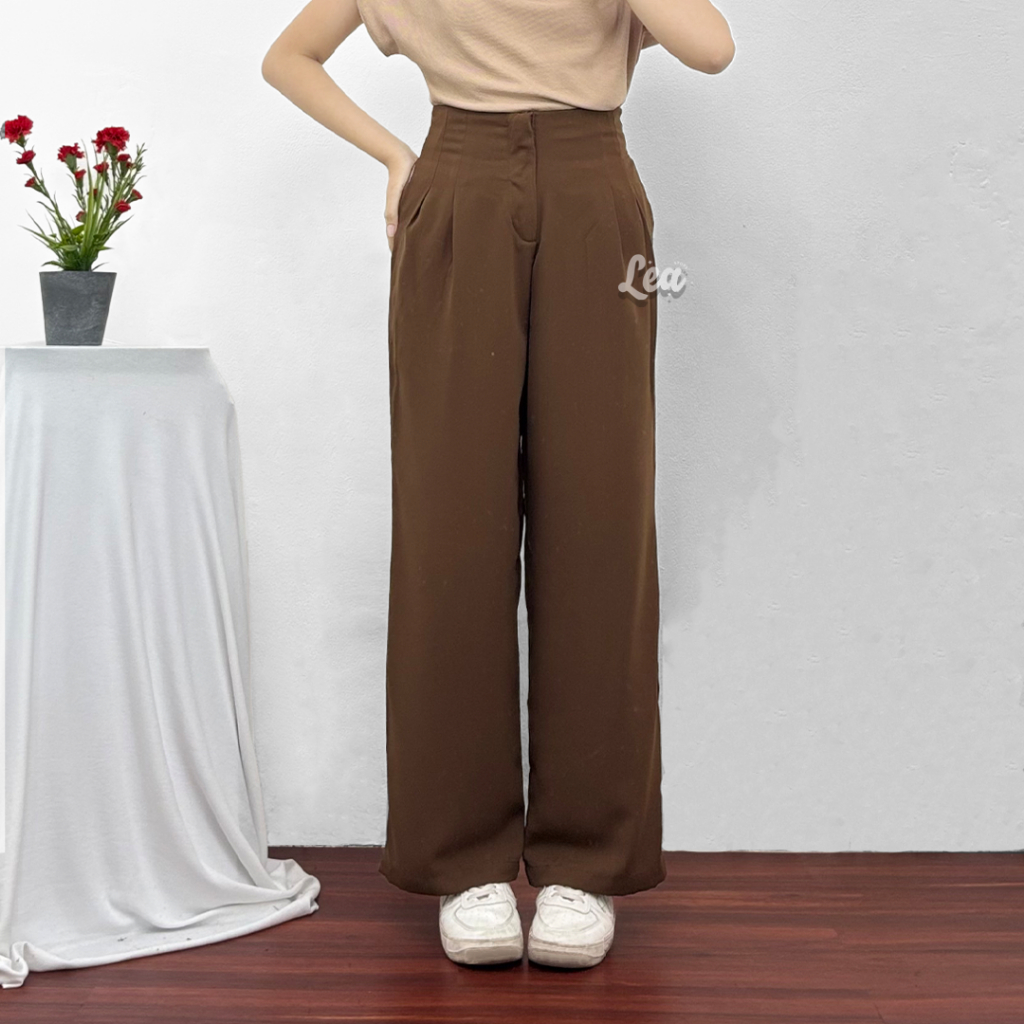 CHELSEA KULOT PANTS / CELANA HIGHWAIST WANITA  / LEA STORE