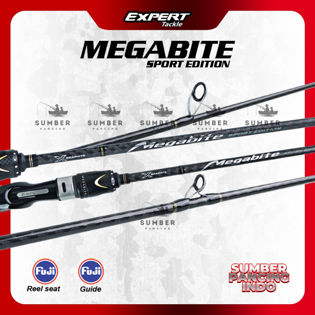 EXPERT GRAPHITE Joran Pancing Jigging MEGABITE Sport Edition 190cm Fuji Component Hi-Carbon Blank TO