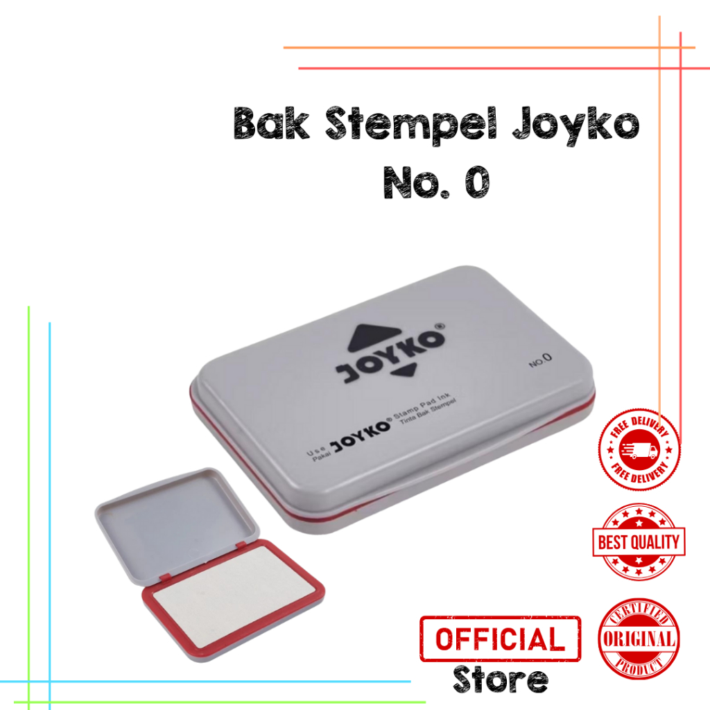 

Stamp Pad / Bak Stempel Joyko No. 0