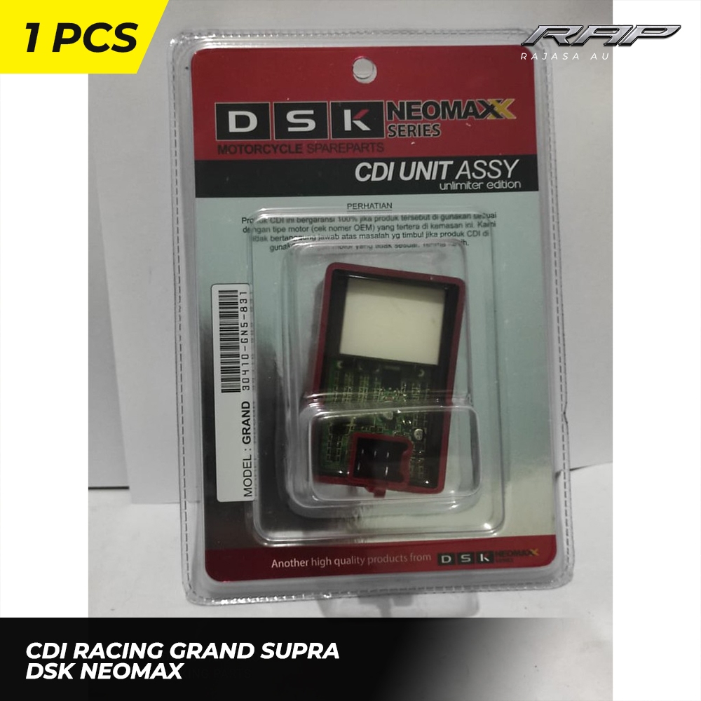 CDI RACING GRAND SUPRA DSK NEOMAX/CDI UNIT PENGAPIAN GRAND DSK