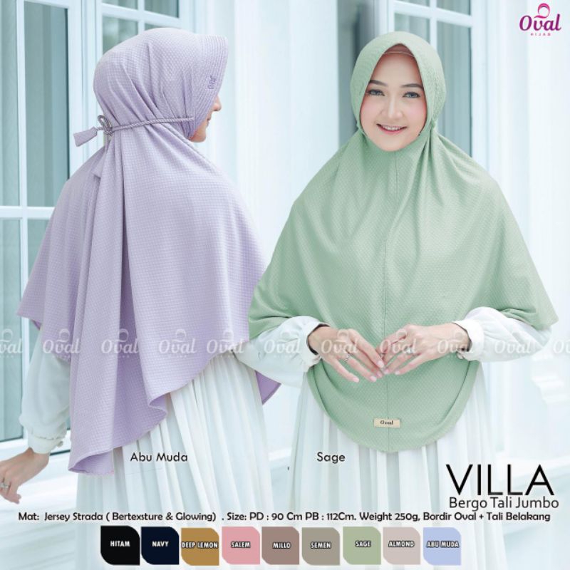 Villa Bergo Tali Jumbo Original Product By Oval
