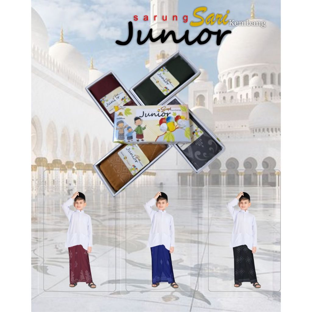 SARUNG SARI KEMBANG JUNIOR