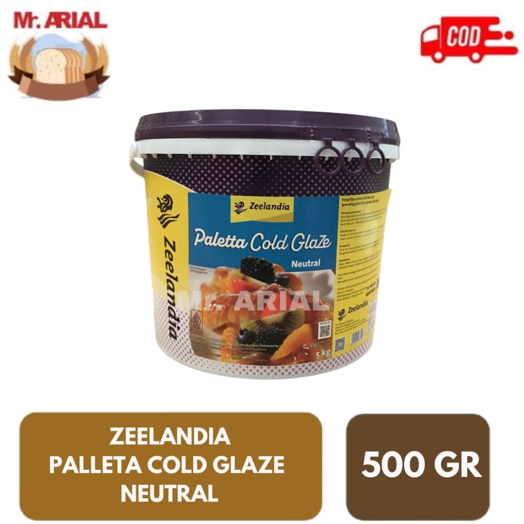 

Zeelandia Paletta Cold Glaze 5kg / Cake Decor Glaze 5 kg (PAIL)