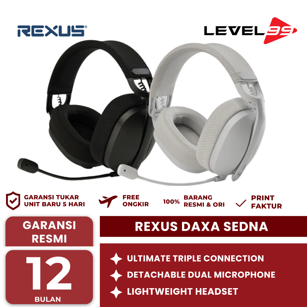 Rexus Daxa Sedna Wireless Gaming Headset