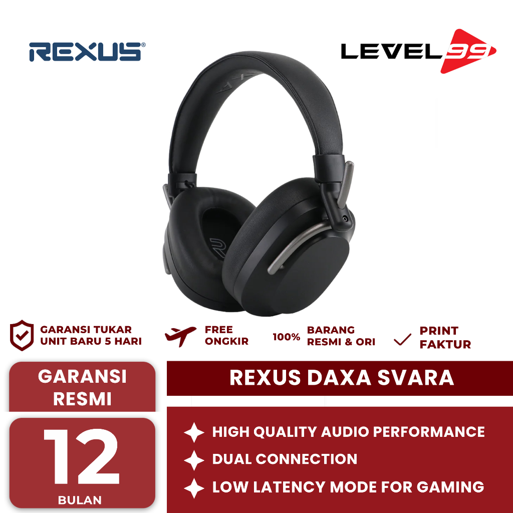 Rexus Headset Daxa Svara