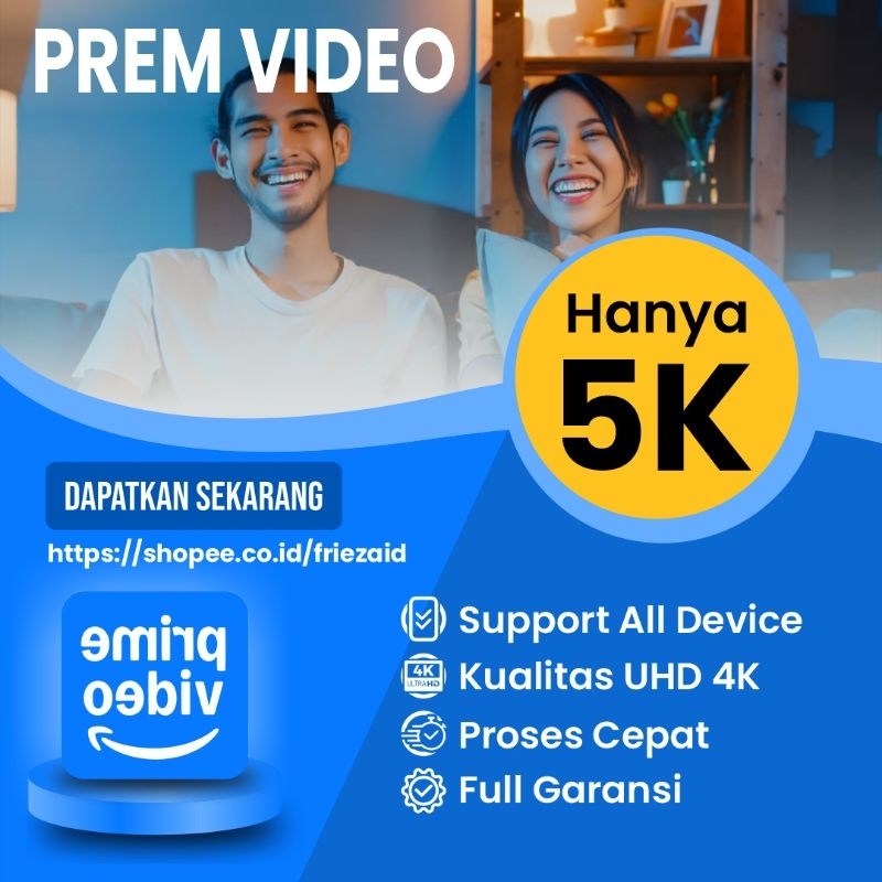 AKUN PRIME VIDEO PRIVATE 1 BULAN
