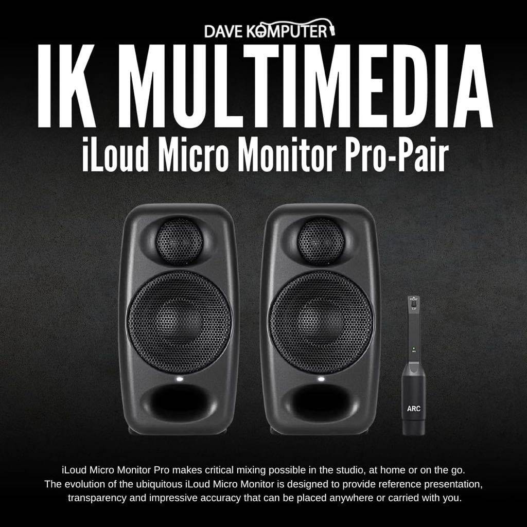 IK Multimedia iLoud Micro Monitor Pro - Pair