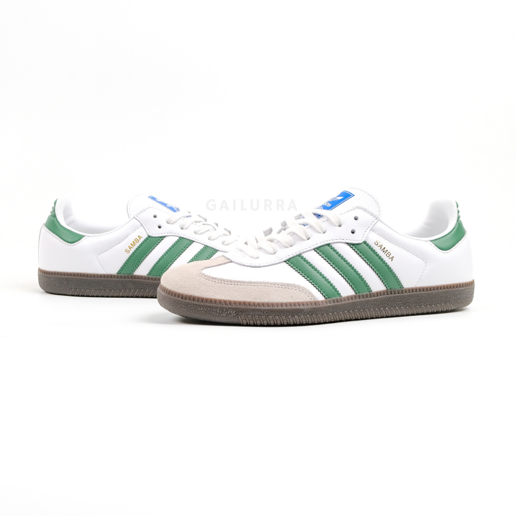 Adidas Samba OG White Green Original