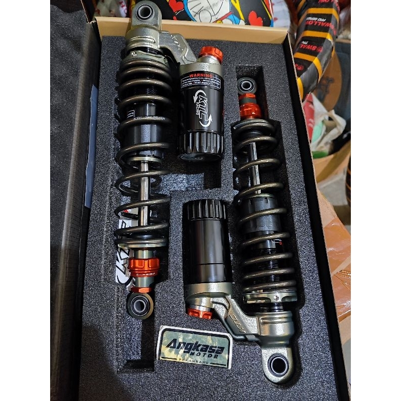 Shockbreaker shock peredam kejut ktc Xtreme double klik motor bebek ukuran 280,320,340mm