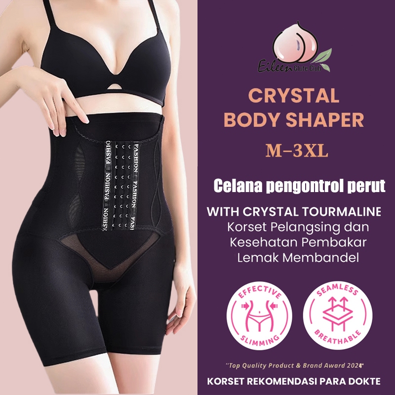 Korset Celana Pelangsing Perut - Korset Batu Panas - Legging Pendek Wanita - Korset Perut Besar Pela