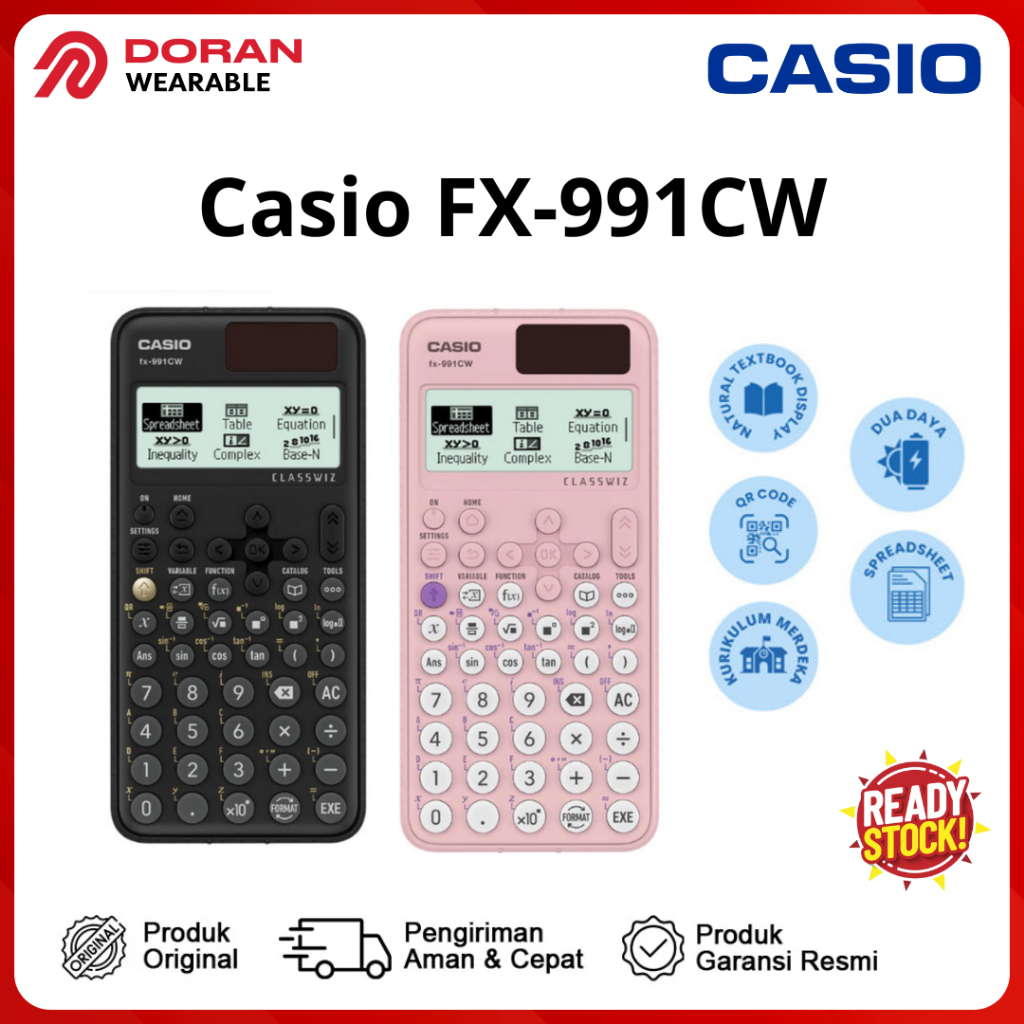 

Casio ClassWiz Model Scientific Calculator FX-991CW - Original