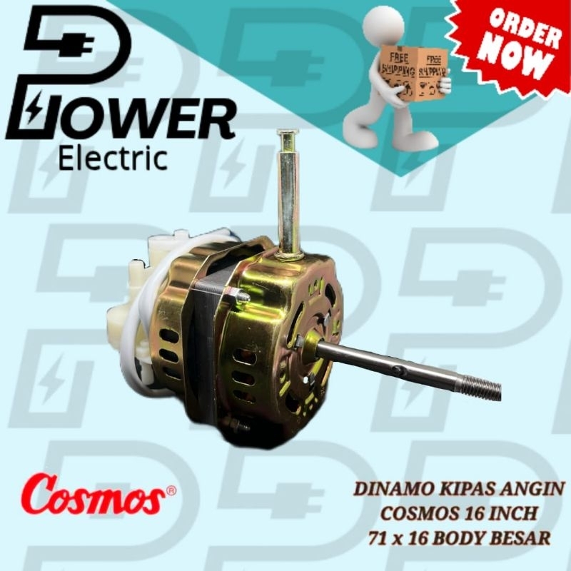 Dinamo Kipas Angin Cosmos 16-XDC / Mesin Kipas Angin 16 inch