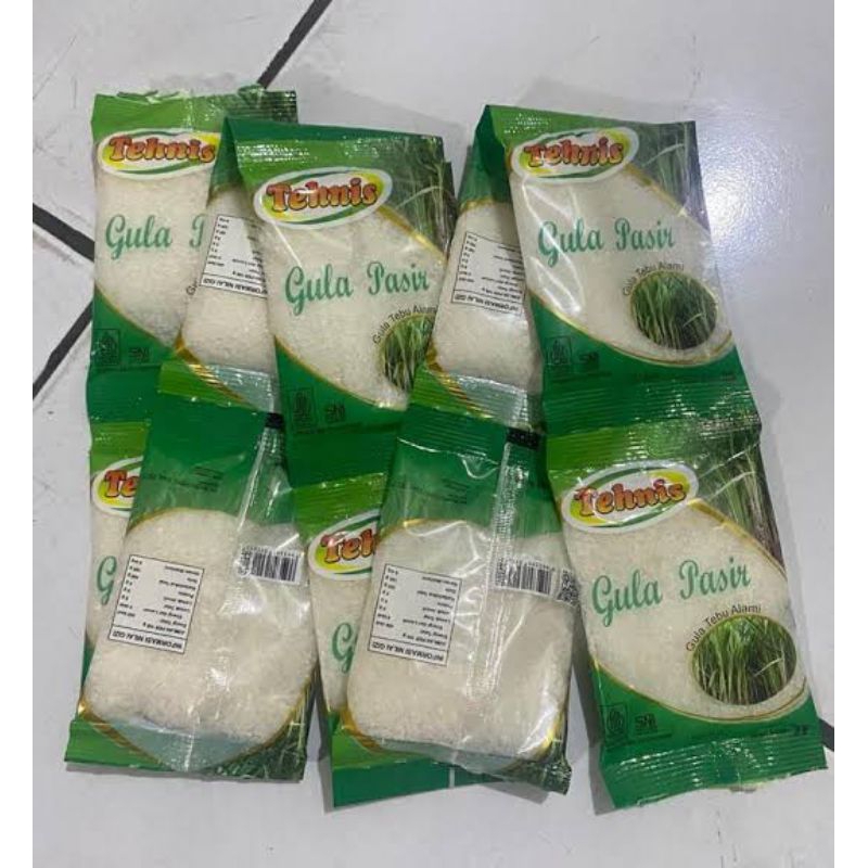 

Gula Pasir Putih TEHNIS Isi 10 Sachet [1 Renceng] - Food, Sugar