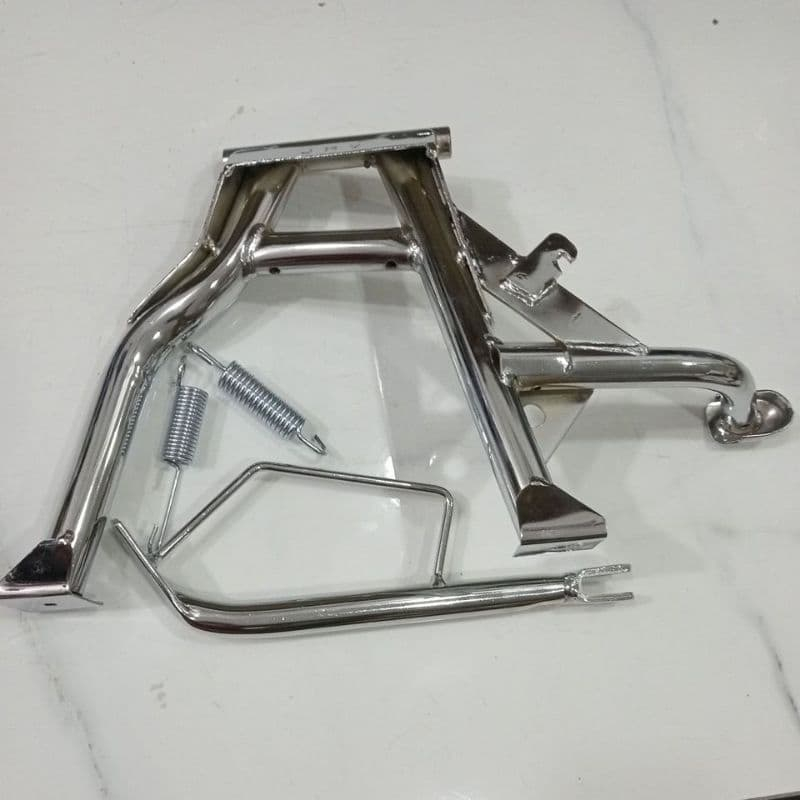 1 SET KOMPLIT STANDAR TENGAH DAN SAMPING Standar Jagrak Jagang Tengah Samping Ring 17 Ring 14 Plus P