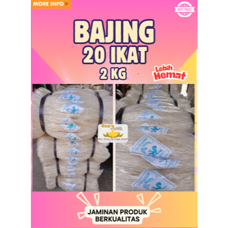 

Mi soun panjang merk Bajing isi 20 ikat berat 2 Kg langsung pabrik