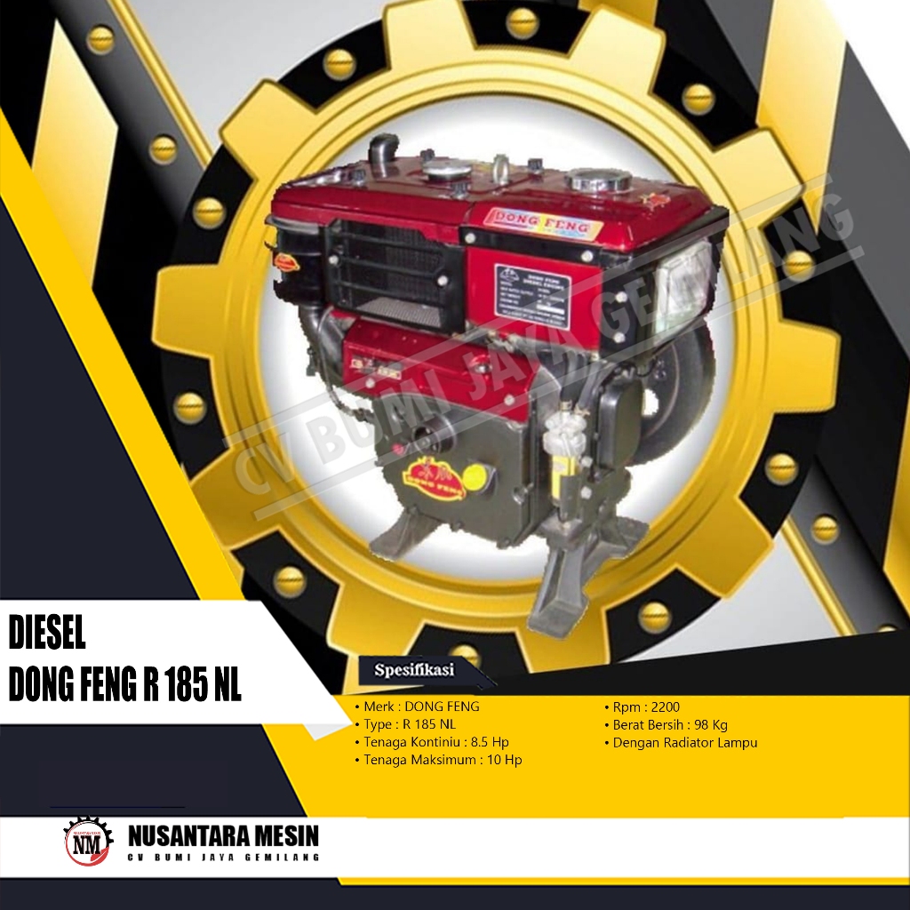 DIESEL DONG FENG R 185 NL