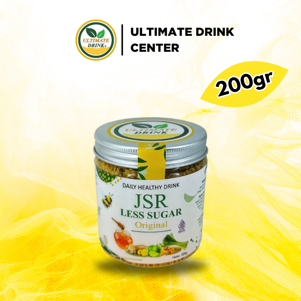 

Ultimate Drink - JSR Less Sugar 200 gr Serbuk Minuman Kunyit Minuman Herbal Rendah Gula
