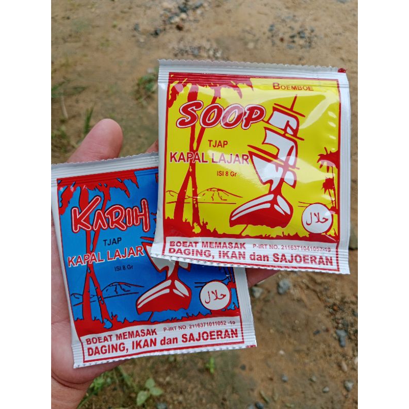 

Bumbu Sop dan Bumbu Karih Bubuk Cap Kapal Layar