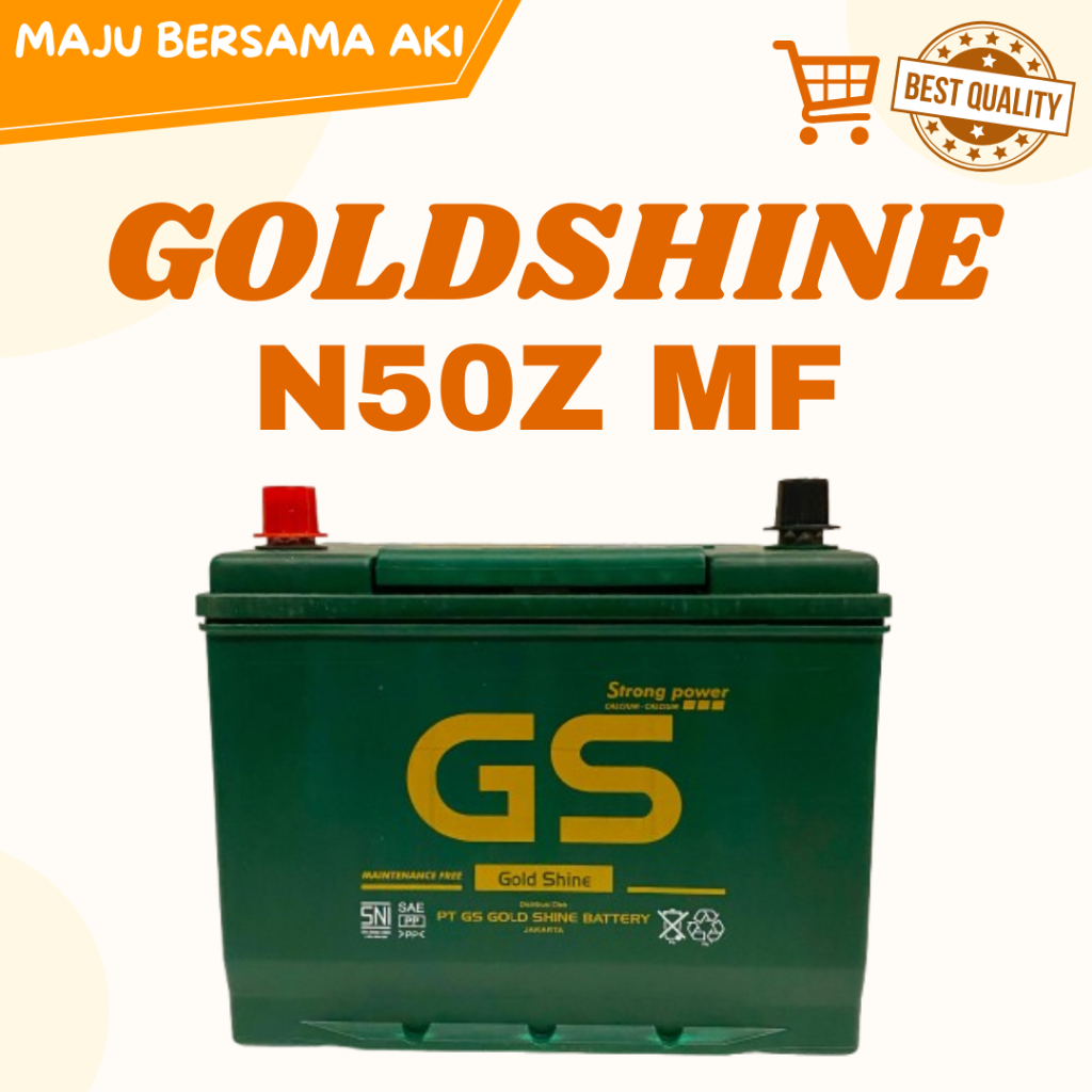 Aki Mobil Mitsubishi Colt Diesel N50Z GS Aki Kering 12V 60AH