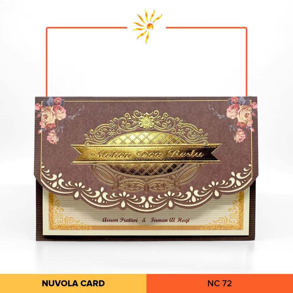 

Blangko Undangan Pernikahan / Wedding Invitation NC 72 / 74 / 75 / 76 / 77 - ISI 100 PCS (BLANGKO KOSONG) - Sun Graphic