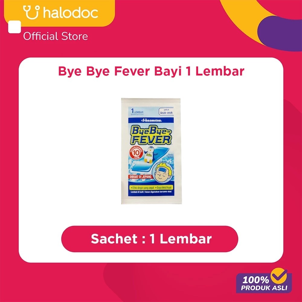Bye Bye Fever Bayi 1 Lembar