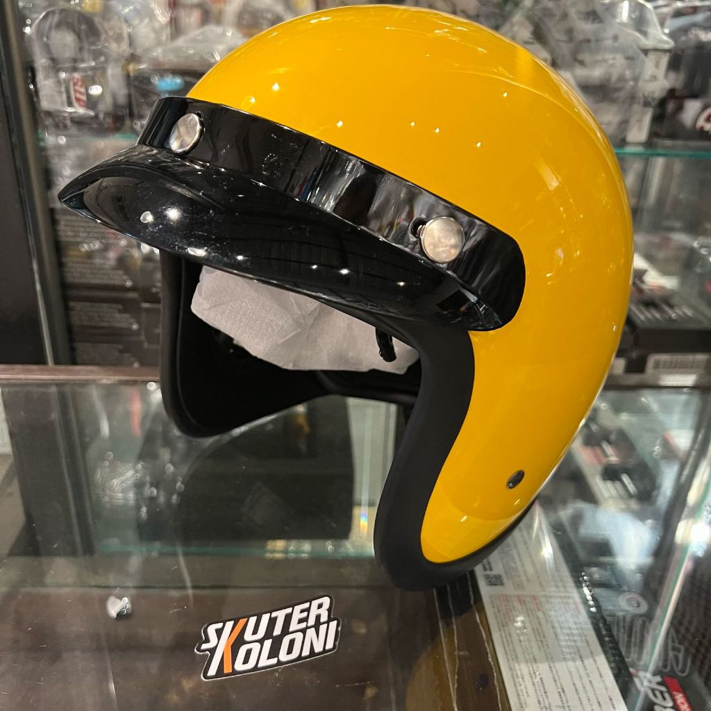TT&CO Helmet Helm Slim 500TX Japan Original - yellow