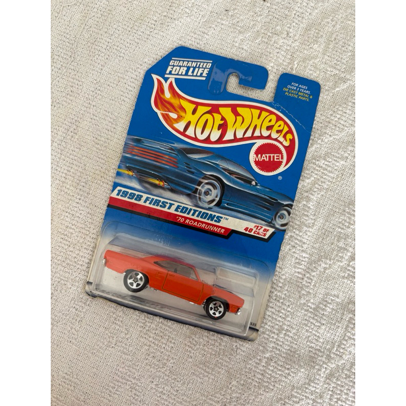 Hot Wheels 1998 First Editions ‘70 roadrunner