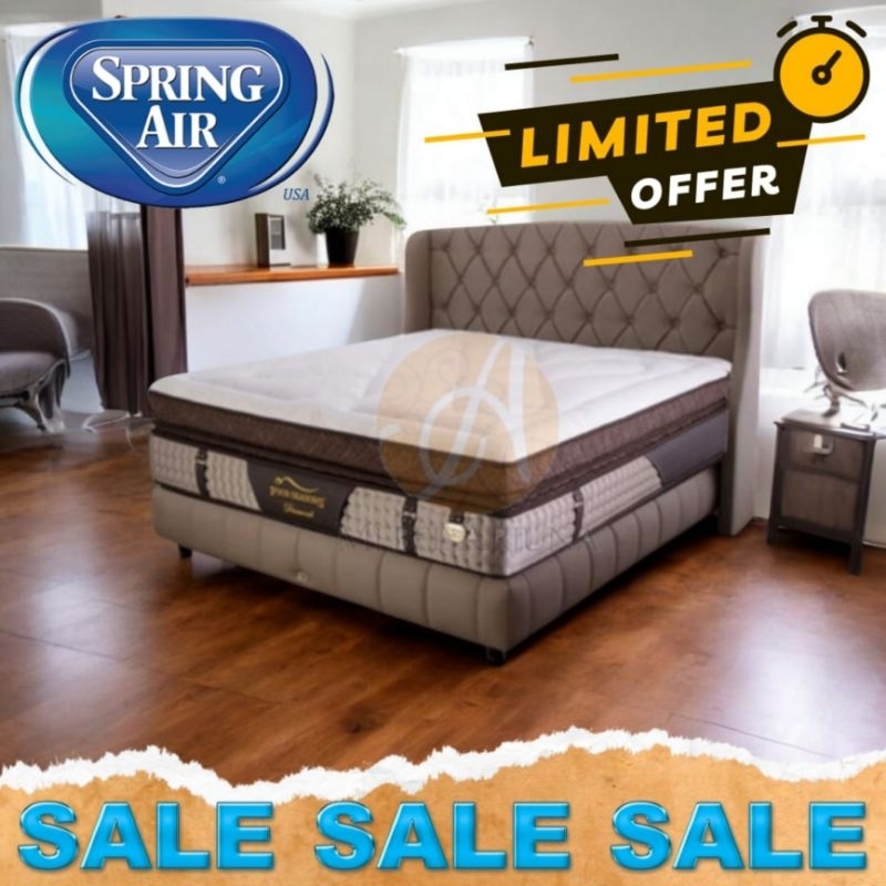 Set Springbed Spring Air Diamond 160 180 200 Promo