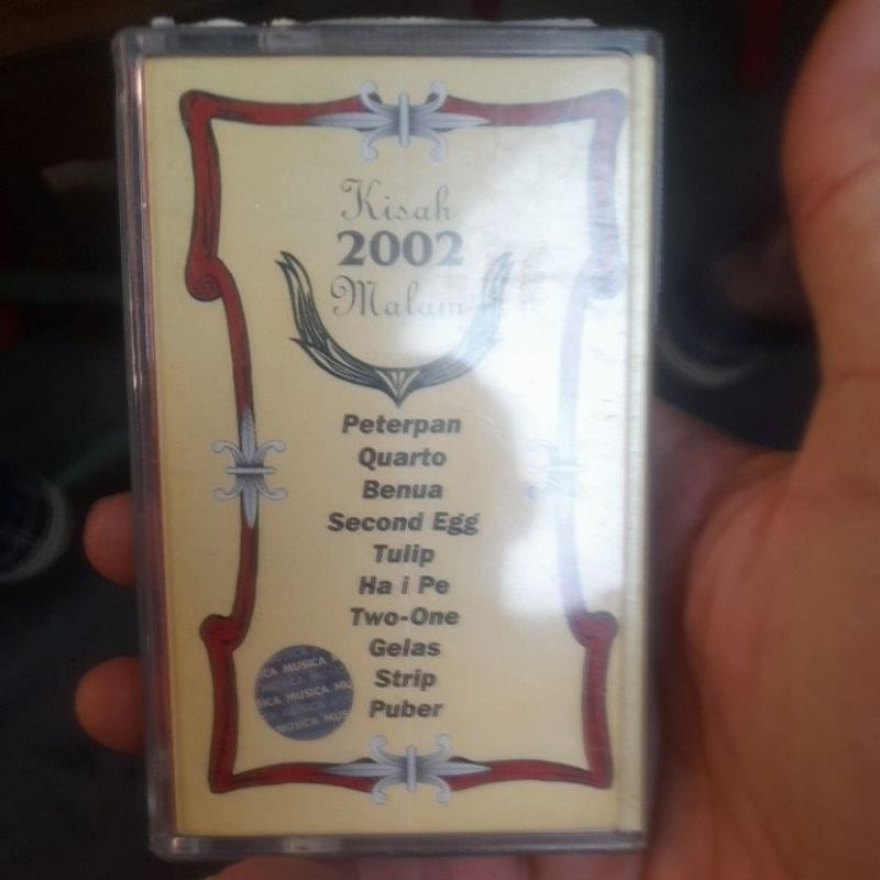 kaset pita kisah 2002 malam kompilasi band lokal (P284)