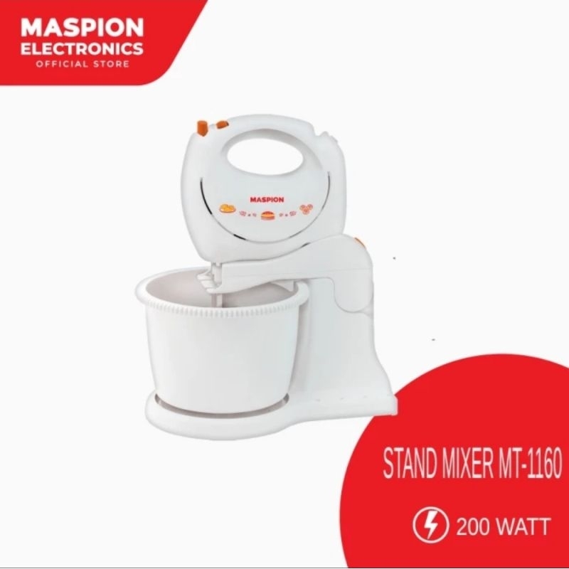 Maspion mixer com MT-1160 stand mixer duduk