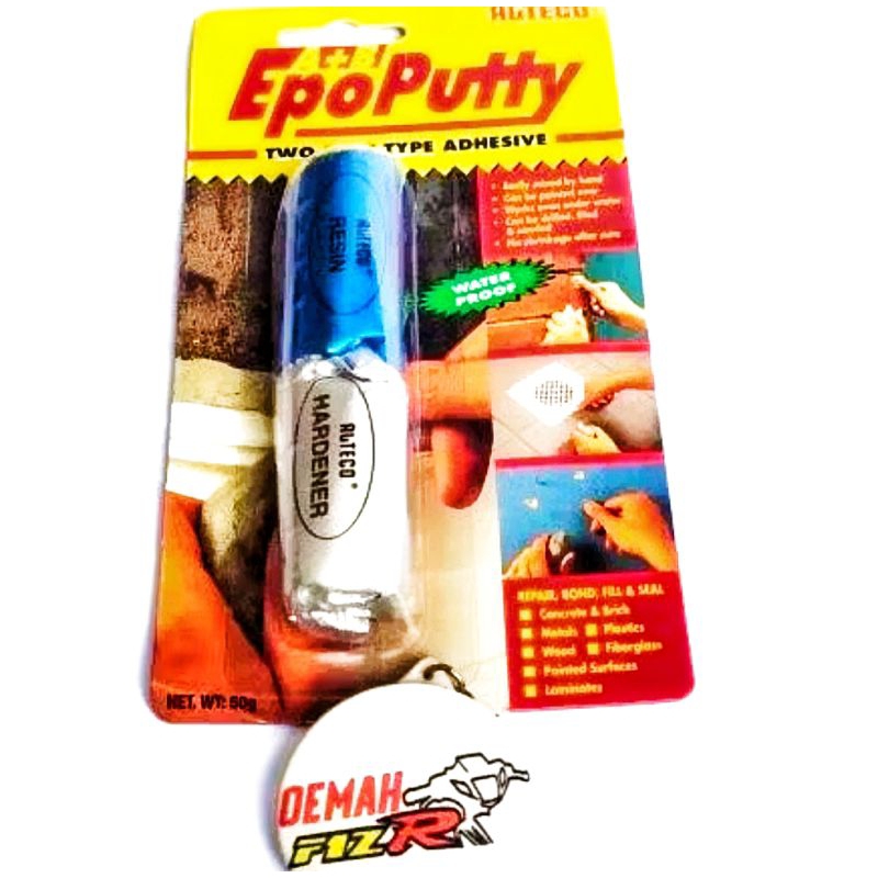 Lem  Epo Putty Alteco / Epo Putty / Lem Porting / Lem Kapal / Lem Tahan Panas 50 Gram
